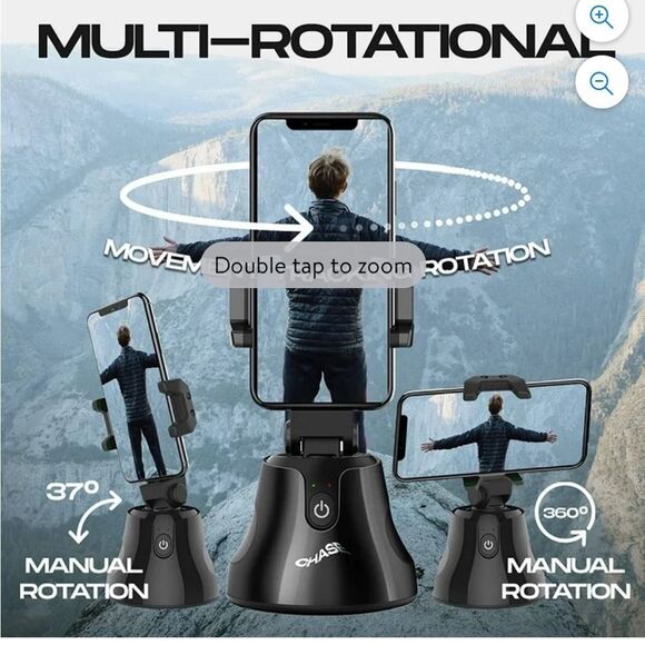 Bluetooth CHASE BY IJOY Face/object tracking tripod New in Box - Picture 6 of 11